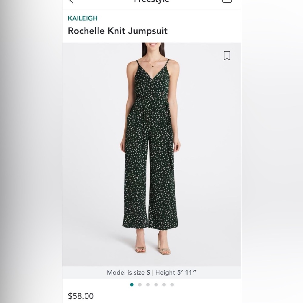 Rochelle Knit Jumpsuit -Kaileigh medium